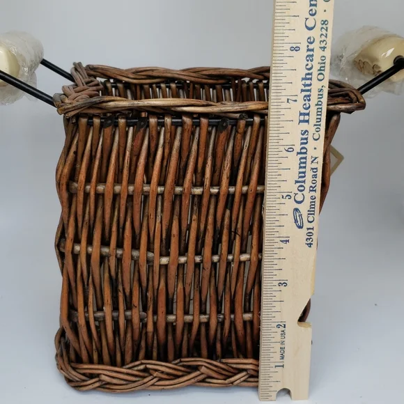 SALE!!! 3 FOR $15 Tastefully Simple Utensil holder- wicker - Picture 10 of 12